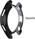Case Compatible with Samsung Galaxy Watch 46mm, NaHai TPU Slim Plated Case Scratch-Proof Cover All-Around Protective Bumper Shell for Galaxy Watch...