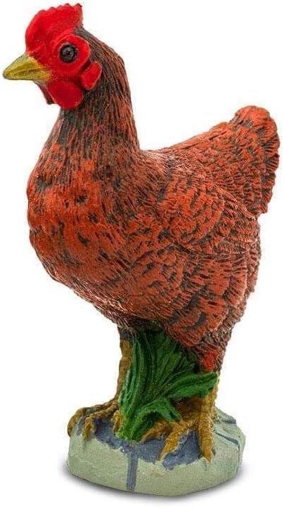 Safari Ltd. Bantam Hen Figurine - Hand-Painted, Realistic 2" Model Figure - Fun Educational Toy for Boys, Girls & Kids Ages 3+...