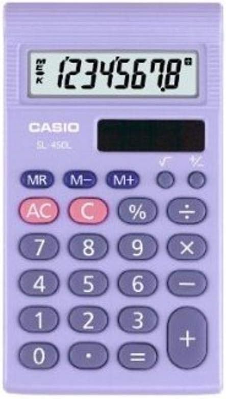Casio Inc. SL-450S Standard Function Calculator...