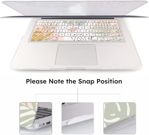 iCasso for MacBook Air 13 inch Case (Release 2010-2017 Older Version), Plastic Hard Shell Protective Case & Keyboard Cover Only for MacBook Air 13...