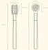 Sevenbaby Baby Toothbrush Baby Tongue Coating Brush Infant Toothbrush 2pcs...