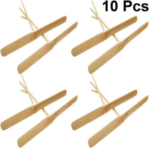 Alipis 10 Pcs Flying Helicopter Toy Wood Dragonfly Hand Rub DIY Propeller for Kids Outdoor Patio Garden Toy...