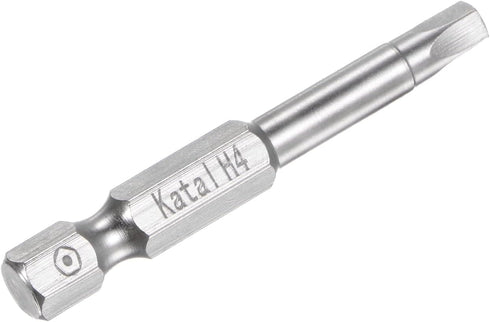 H4 Pentagon Screwdriver Bit 1/4" Hex Shank 2" Length Magnetic Security Screw Driver Power Tool...