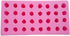 Fewo 32-Cavity 3D Raspberry Silicone Mold for Fondant Chocolate Candy Gum Paste Polymer Clay Resin Kitchen Baking Sugar Craft Cake Cupcake Decorat...