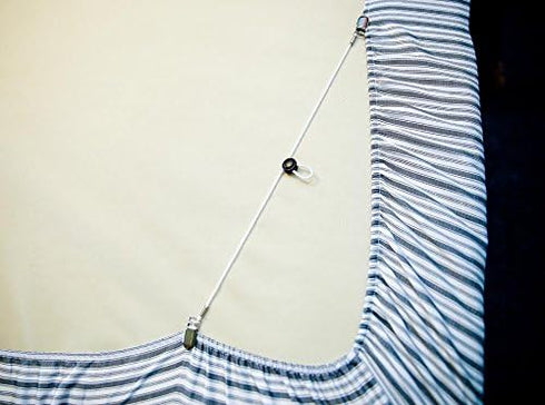Bed Bandxl. Not Made in China. USA Worker Assembled. 50% Longer. Smooth Sheets on Any Bed. Bed Sheet Band, Holder, Gripper, Suspender, Strap. Slee...
