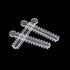 Angzhili Transparent Dental Orthodontic Ligature Ties for Braces Rubber Bands Braces O Rings for Bracket 1040 Pcs...