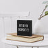mmiishe But Did You Document It Wooden Box Sign Decorative Funny Office Wood Box Sign Home Office Decor Rustic Farmhouse Square Desk Decor Sign fo...