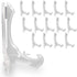 Clear Frosted Locking Bar Easels 4 Inch High Pack of 15 easels...