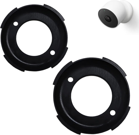 Wall Mount for Google Nest Camera Replacement Part, Black, 2PCS...