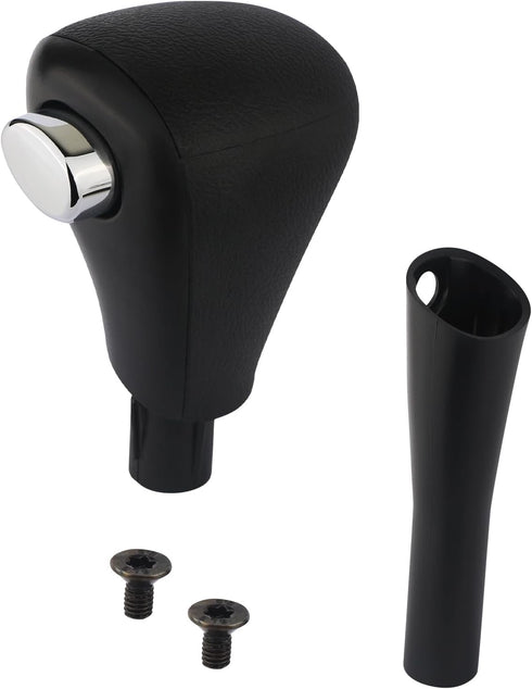 Gear Shift Shifter Knob | Compatible with 2003-2006 Honda Accord Automatic Gear Shift Lever Leather Handles | Replaces 54131-SDA-A51 54130-SDA-A84...