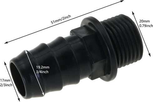 5IN1 Nozzles Kit for Fountain Pump, Aquarium, Fish Tank, Pond, Hydroponics, Statuary Accessories 5 Sizes...