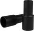 (2 Pieces) Vacuum Cleaner Adapter 35mm (1-3/8 Inch) to 31 mm (1-1/4 Inch) for Inner Diameter 32 mm Brush Fit to Outer Diameter 35 mm Tube Plastic ...