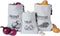 Potato Onion Garlic Storage Bag, Reusable Potato Onion and Storage Bag for Pantry, Vegetable Storage Bags with Drawstring Closure, 3 Packs (Potato...