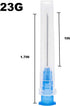 100 Pack 23 Gauge 1IN Lab Accessories,Individually Sealed Supplies...