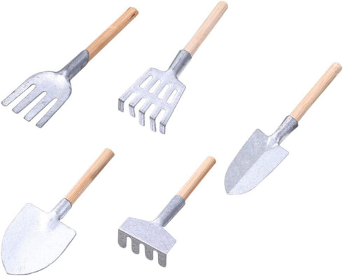 Artibetter Accessories 10 pcs Mini Zen Garden rakes Grass rake Miniature Garden Tool Tool Set Miniature Beach Toys Beach Toys Beach Toys...