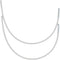 Carbon Steel Replacement Underwire Repair - Nylon Coated - Heavy Gauge Sturdy Wire for Bras - Vertical Wire Size 56-1 Pair - See Pictures for Meas...