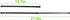 Tension Rods, 4 Pack Adjustable Spring Steel Cupboard Bars Tension Curtain Rod Shower Rod 15.7-28 Inches (Black)...