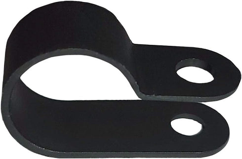 1/4" Electriduct Heavy Duty Nylon Cable Clamps Mouting Wire Clips - 10pcs | Black...