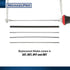 MichaelPro 6-Inch Deep Coping Saw, Coping Frame comes with Replacement Blades, Hand Woodworking Tool | MP018006...