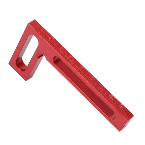 Rectangular 90 Degree Professional Positioning Ruler Woodworking Clamping Square Ruler Measurement Square Layout Template Tool...