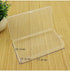 Clear Plastic Flat Rectangle Storage Box for Beads and Tools, 4-Inch by 7-Inch...