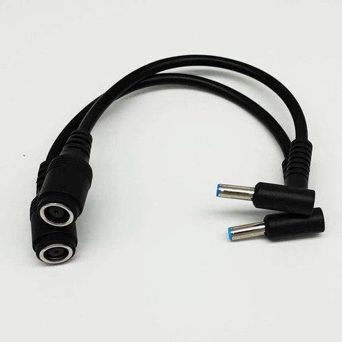 Tip Adapter Connector Converter Female Big Old 7.4 to New Blue 4.5mm Tip for HP Stream Spectre Pavilion Envy Elitebook Split Chromebook-2Pack...