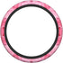 Pink Flowers Cute Steering Wheel Cover for Women Girls Car SUV 15 Inch Universal Fit Auto Accessories Personalized...