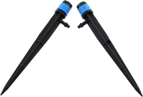 E-outstanding 20-Pack Irrigation Drippers 360 Degrees Adjustable Full Circle Type Micro Spray Drip Emitters Watering Sprinklers Garden Water Irrig...