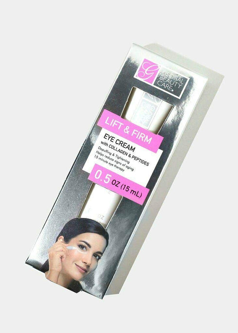 Global Beauty Care LIFT AND FIRM EYE CREAM WITH COLLAGEN AND PEPTIDES...