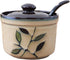 123Arts Ceramic Retro Flower Sugar Bowl Storage Jar Seasoning Pot with Lid And Spoon...