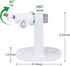 2Pack Adjustable Wall Mount for Eufy Security Indoor Cam P24 and E220, No-Drill Mounting Bracket for Eufy Security Indoor Cam Pan & Tilt - White...