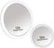 MIRRORVANA 20X & 15X Magnifying Mirror Set with 3 Suction Cups Each - Compact & Travel Ready Mirror for Makeup - Sizes: 6" and 4" Wide...