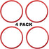 4 Pack Seal Ring Hummingbird Feeder Original Replacement Part...