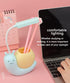 Cute Kids Lamp with Pen Holder,LED Desk Lamp for Child,Snail Shape USB Charging Student Learning Eye Protection Lamp with 360° Bendable Adjustable...