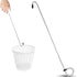 Skimmer Hook, Pool Skimmer Basket Hook Tool Stainless Steel, Skimmer Basket Handle Suitable for Cleaning Swimming Pool Debris Pool Skimmer Hook, H...