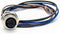 M12 Female Connector with Cable 0.2M A Coded Back Mount Wiring Waterproof 3Pin Straight Socket......