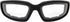 Birdz Eyewear Oriole Padded Safety Bifocal Motorcycle Glasses Black Frame Clear Lenses 1.5 Magnification Carry Bag...
