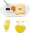 Honbay 9PCS Plastic Mini Fake Food Model Miniature Breakfast Set Mini Kitchen Accessories for Mini House Outdoor Garden Party Celebration (8 Style...