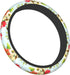 Flower Butterfly Steering Wheel Cover Women Girl Car Accessories Interior Universal 15 Inch Auto Anti-Slip Steering Wheel Protector for Truck SUV ...