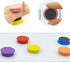 Stainless Iron Strips Bulletin Bar Board Adhesive Frameless Magnetic Bulletin Bar Strip with 10 Pieces Colorful Magnets and 8 Pcs Adhesive Tape, M...
