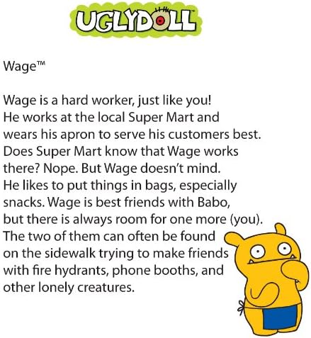 Ugly Doll Classic Wage...
