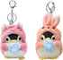 2Pcs Cute Plush keychains kawaii keychain small stuffed animals,Penguin keychain,cute keychains for backpacks,kawaii animals. (F)...