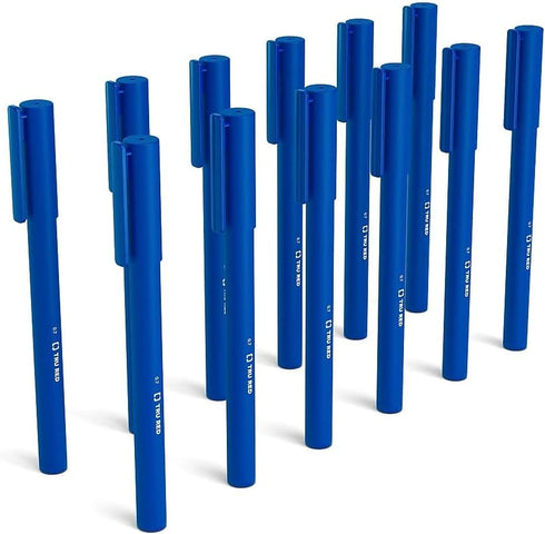 TRU RED Quick Dry Gel Pen, Medium Point, 0.7mm, Blue, 24/Carton (TR54481VS)...