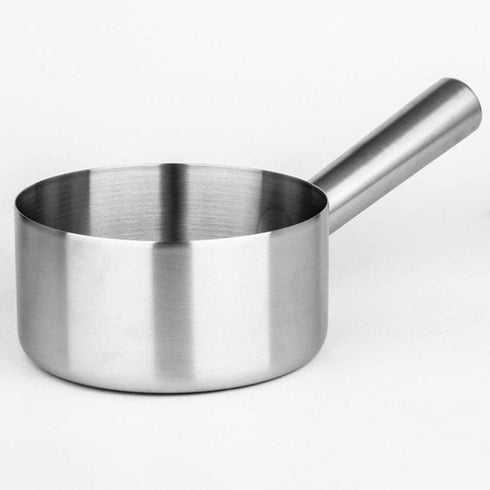 Hemoton Stainless Steel Water Ladle Long Handle Big Hair Washing Water Scoop Kitchen Bathroom Accessories for Home (Diameter 16cm)...