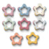 Star Shape Spinner Silicone Baby Teether - BPA Free Chewable Teething Toy, Soft and Safe, Easy to Hold, Star Design with Spinning Wheels, Ideal fo...