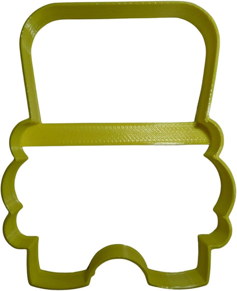 School Bus Cookie Cutter, 1 Piece, Yellow, Made in USA...