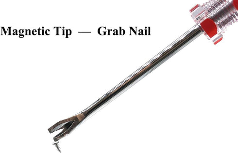 4 Pack Tack Lifter Tack Puller Nail Puller, U Tip Nail Staple Rivet Staple Puller Staple Remover Tool...