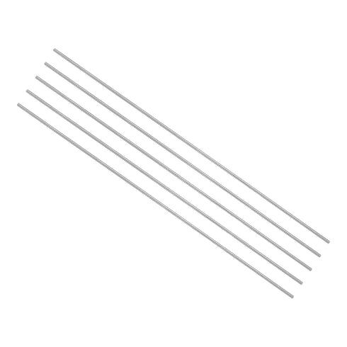 Round Steel Rod, 0.5mm Diameter 60mm Length, High Speed Steel Bar Stock Craft DIY Tool - (Applications: for Drill Lathes Boring Machine), 5-Pieces...