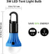 Lepro LED Camping Lantern, Camping Essentials, 3 Lighting Modes, Hanging Tent Light Bulbs with Clip Hook for Camping, Hiking, Hurricane, Storms, O...