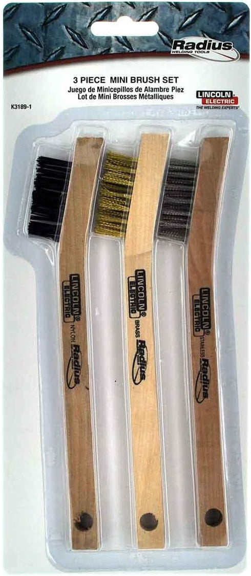 Lincoln Electric K3189-1 Three Piece Mini Brush Set...